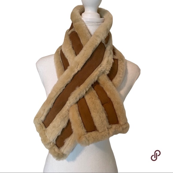 UGG Accessories - UGG Australian Authentic Dyed Shearling Sheepskin Scarf